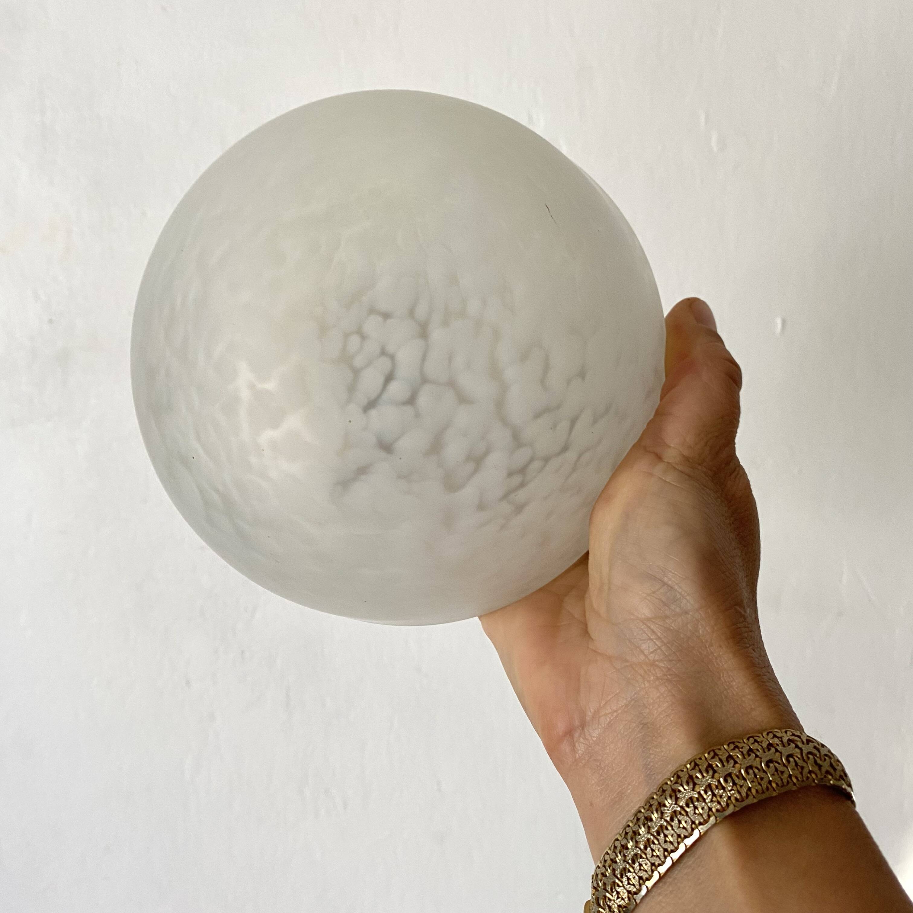 Round Clichy glass ceiling light 16 cm