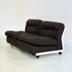 Modular sofa / armchair set Amanta by Mario Bellini for C&B Italia in dark brown