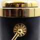 Vintage leather and brass ice bucket