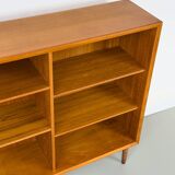 Bibliothèque danoise en teck par HW Klein pour Bramin, années 1960