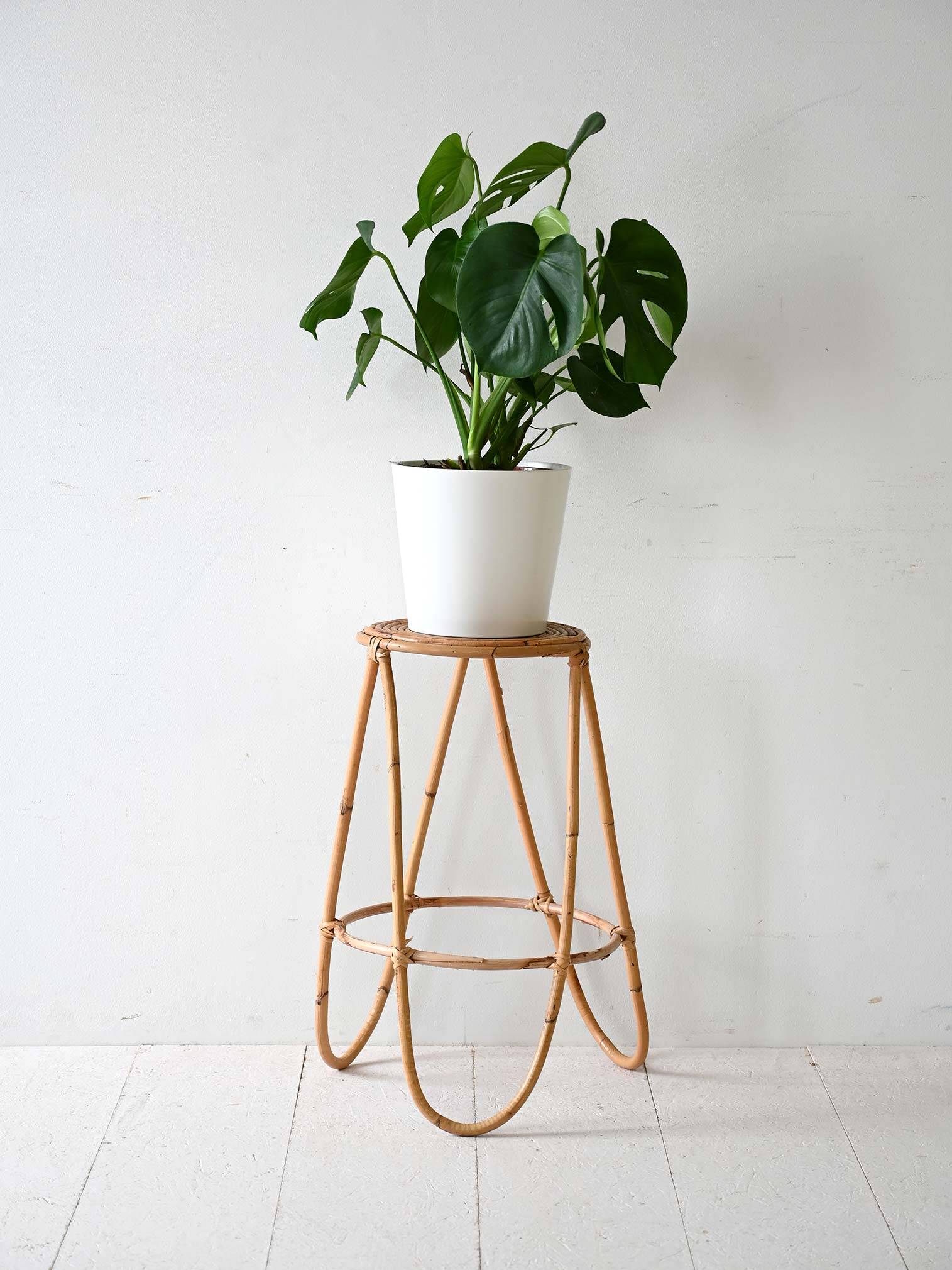 Vintage Bamboo Pedestal