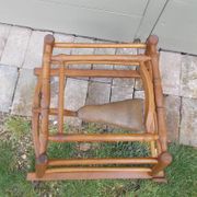 Ancienne chaise haute pour enfant Luterma