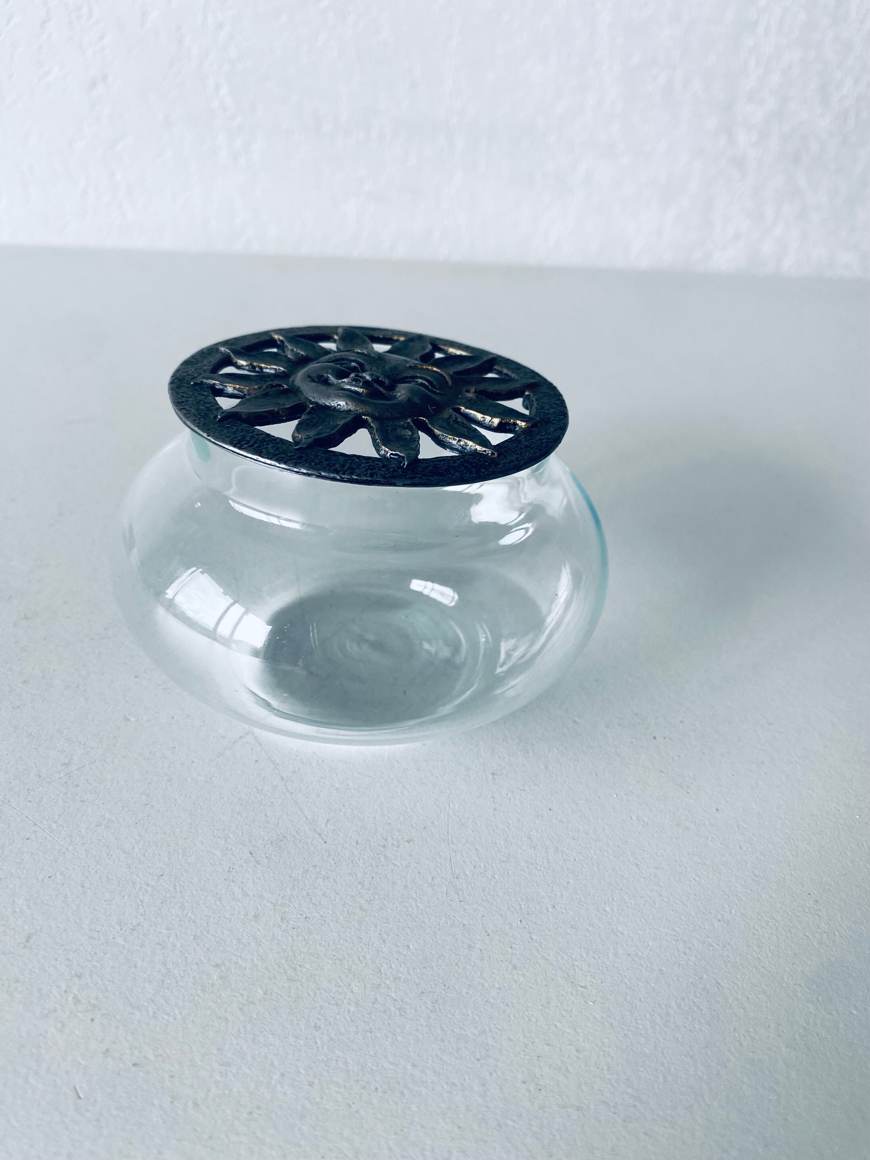 Sun art deco box