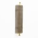 Pair of Art Deco Style Smoked Murano Glass and Brass Sconces