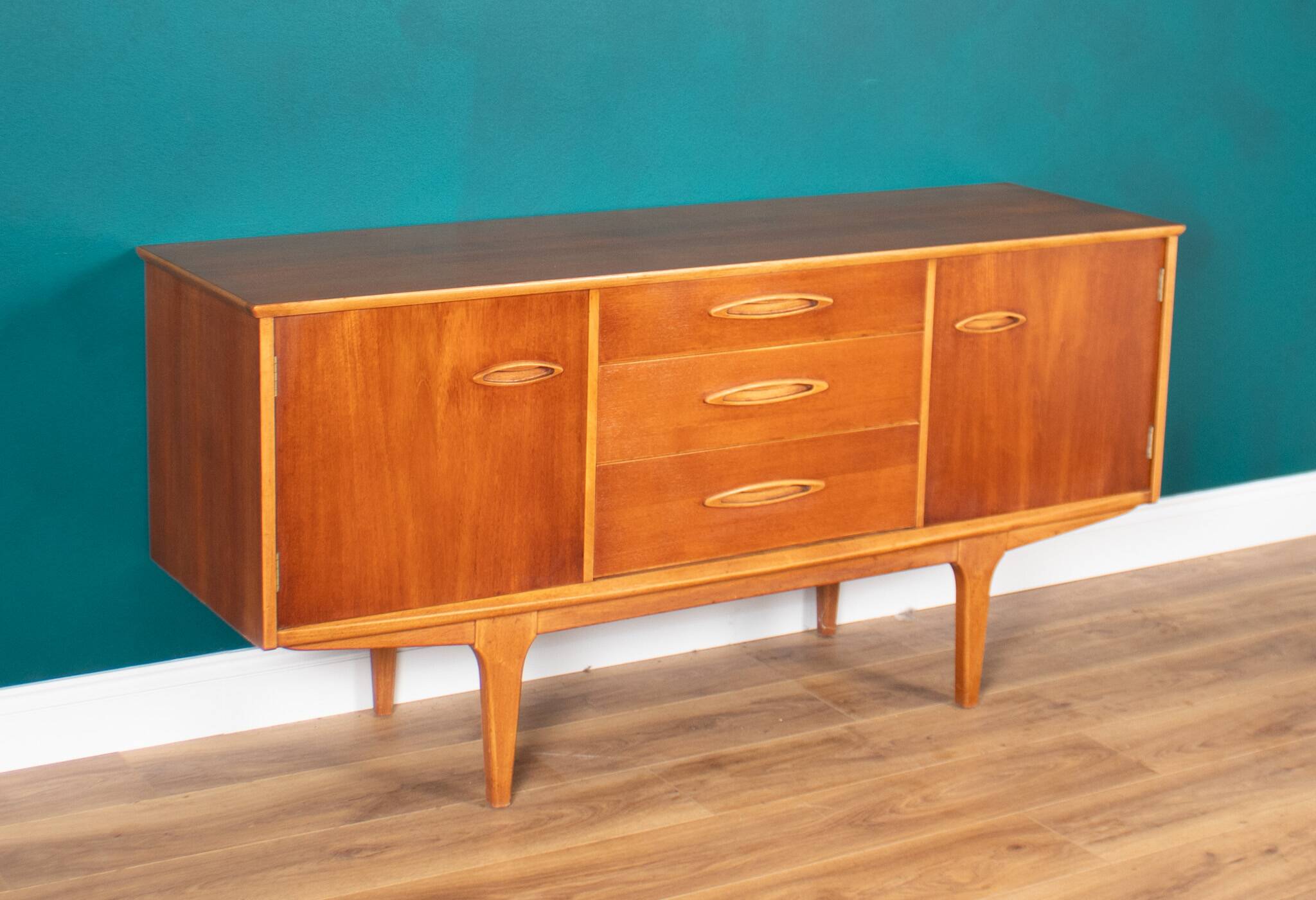 Retro Teak 1960s Medium Jentique Mid Century Sideboard