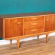 Retro Teak 1960s Medium Jentique Mid Century Sideboard