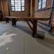 XL vintage solid wood bench / bench
