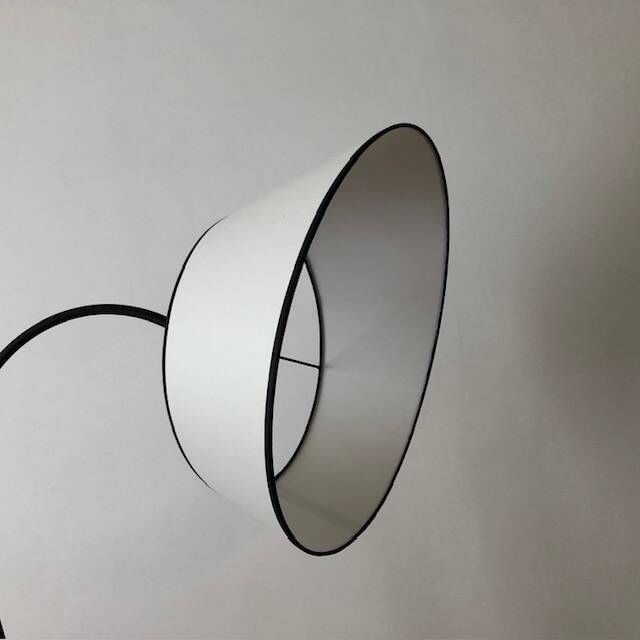 Tripod floor lamp and magazine rack 1950