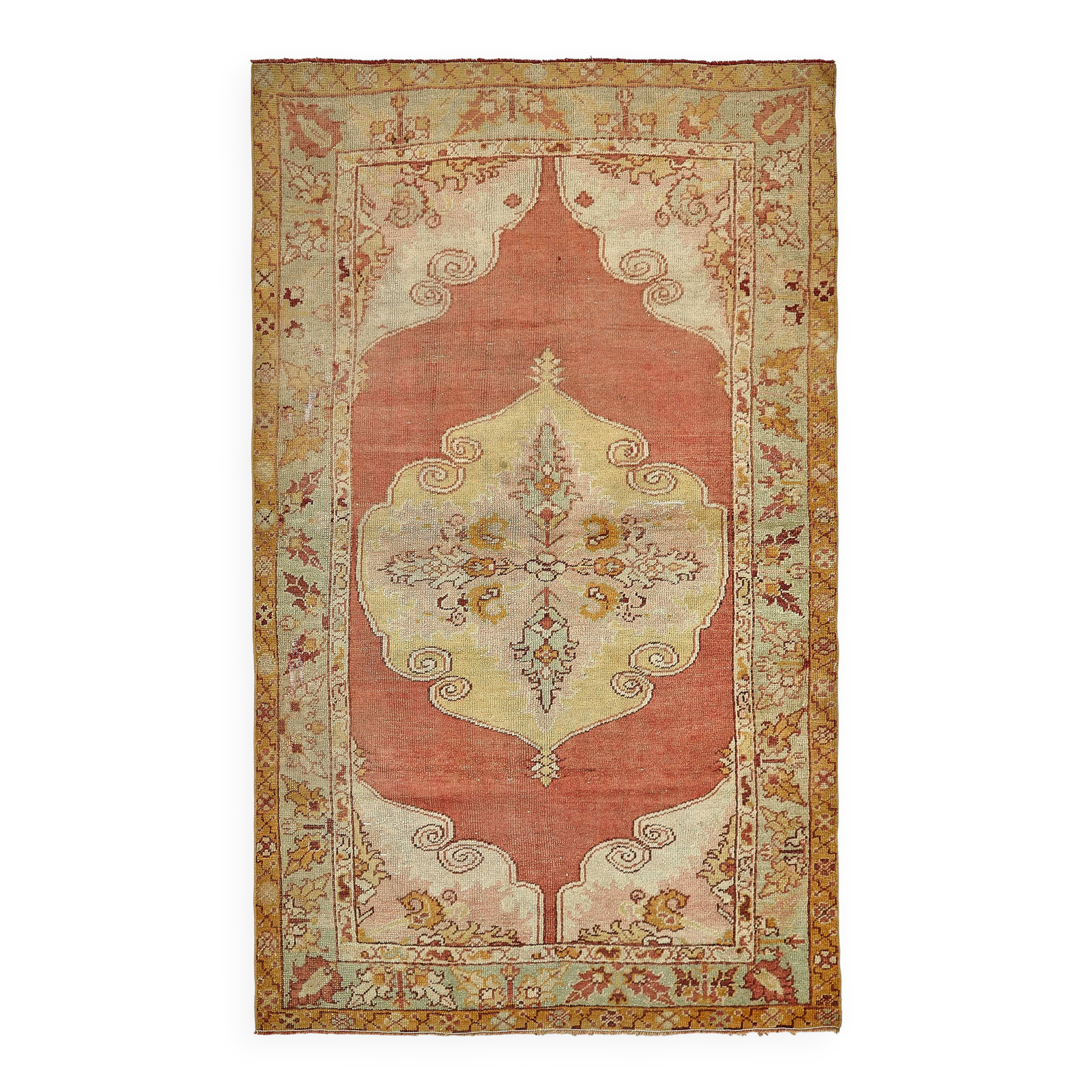 Turkish Vintage Anatolian Rug 125 cm x 210 cm
