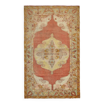 Turkish Vintage Anatolian Rug 125 cm x 210 cm