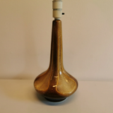 Wild lamp from Danish Søholm ceramics, in beautiful golden brown glaze. Danish Design
