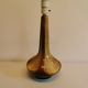 Wild lamp from Danish Søholm ceramics, in beautiful golden brown glaze. Danish Design