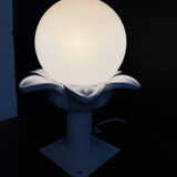 Opaline palm tree ceiling light from the 1980s.