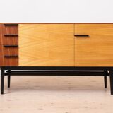 Vintage Mid Century Modern Sideboard by Frantisek Mezulanik, Up Zavody, 196
