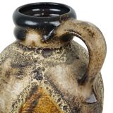 Vintage West Germany Fat Lava Drip Glaze Pottery Dumler Breiden Vase 36-40