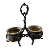 19th century salt and pepper shaker