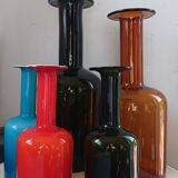 Set of 5 gulvase by otto brauer for holmegaard - denmark