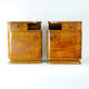 Art Deco Bedside Tables In Wood, Czechoslovakia 1940s
