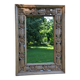 Large carved wooden mirror