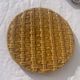 Flat round tray in slip with braided pattern signed FPP Vallauris J19 France vintage
