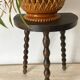 Tabouret Tripode demi cercle 55 cm