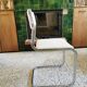 4 renovated vintage sled chairs