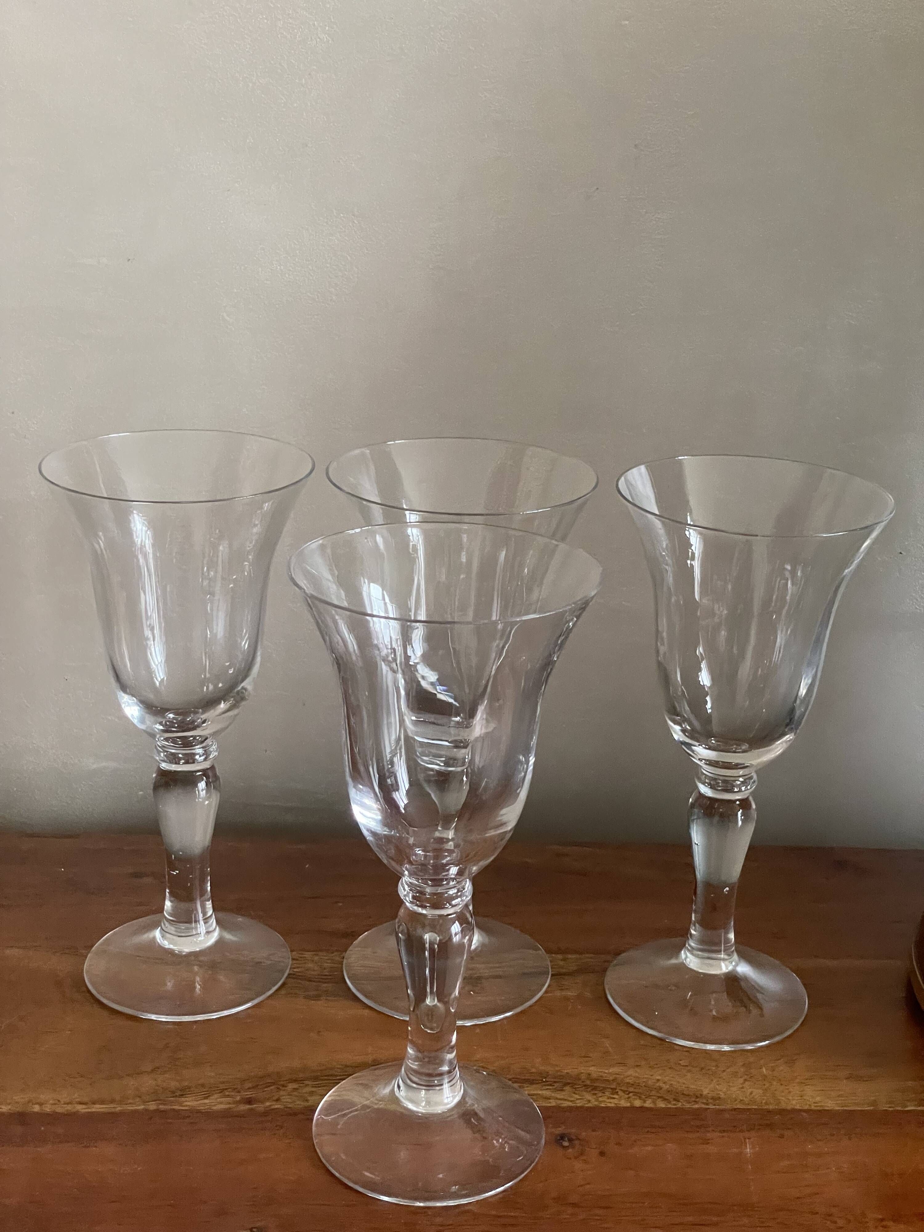 Grands verres à eau