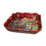 Hollow dish Grès sandstone of morvan Gaston Gaubier 1950