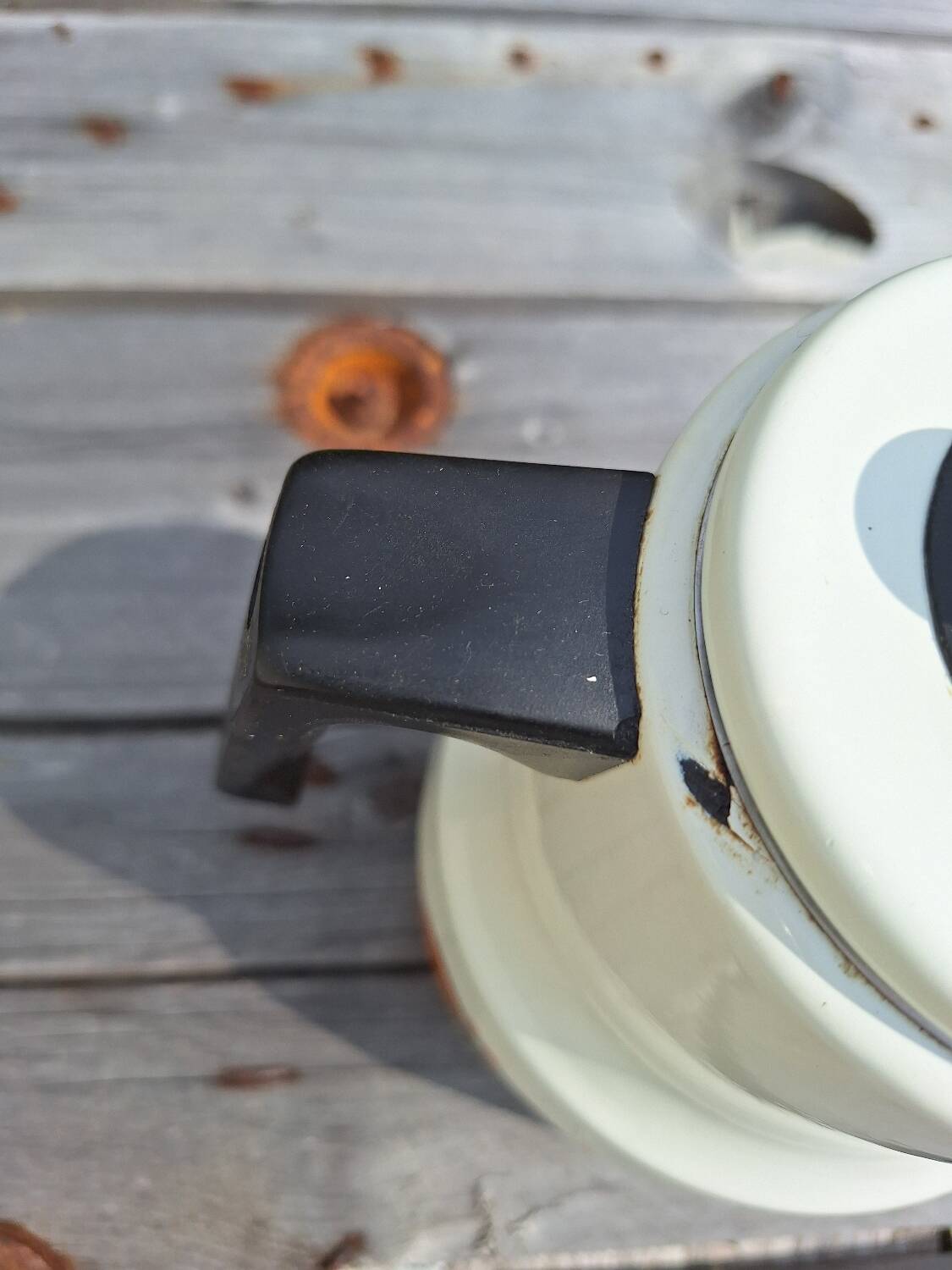 Enameled coffee pot 1970