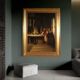 Great painting signed by Carlo De Notaris, The Prophet Daniel