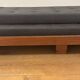 Vintage oak convertible bench by Alain Gaubert