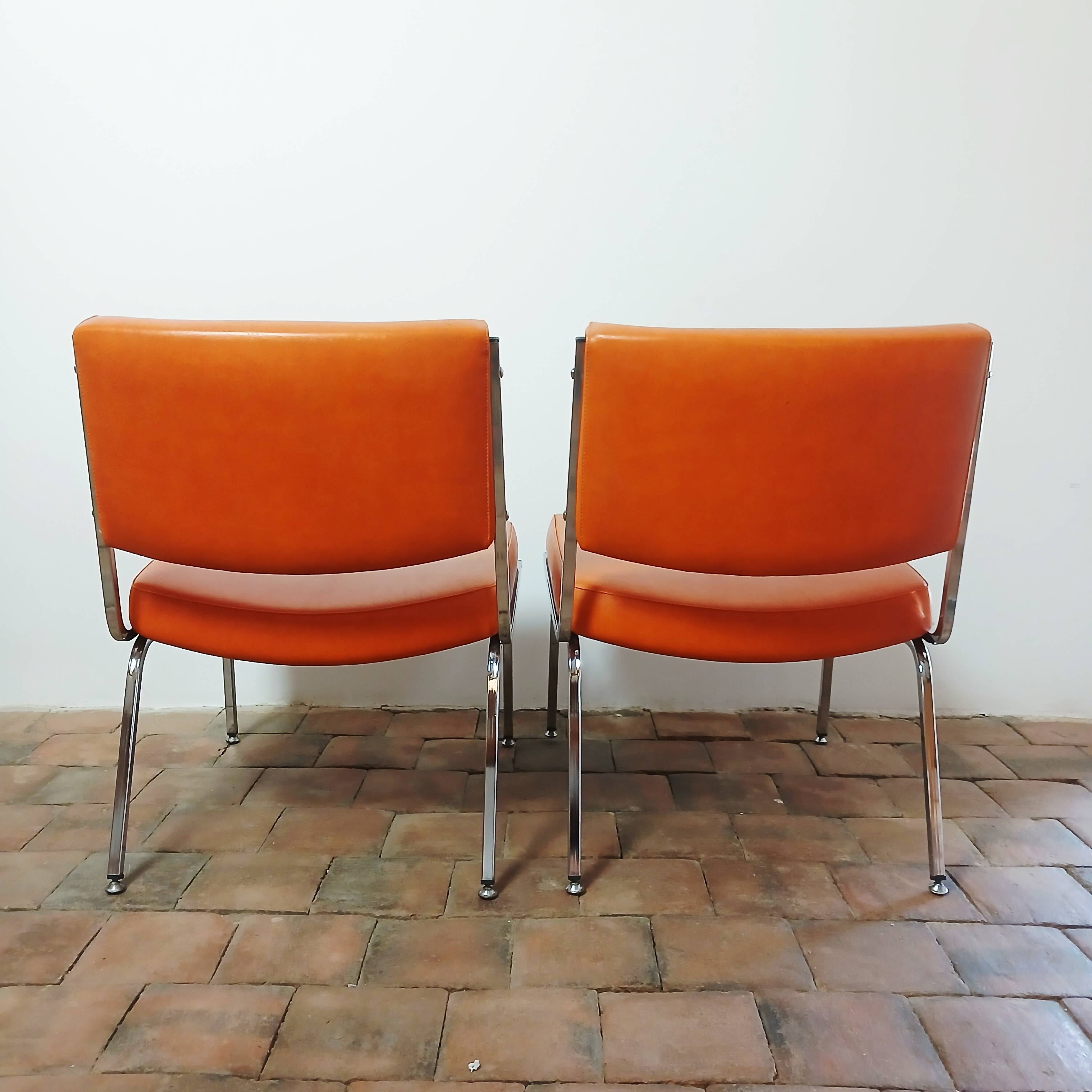 Pair of armchairs 60/70