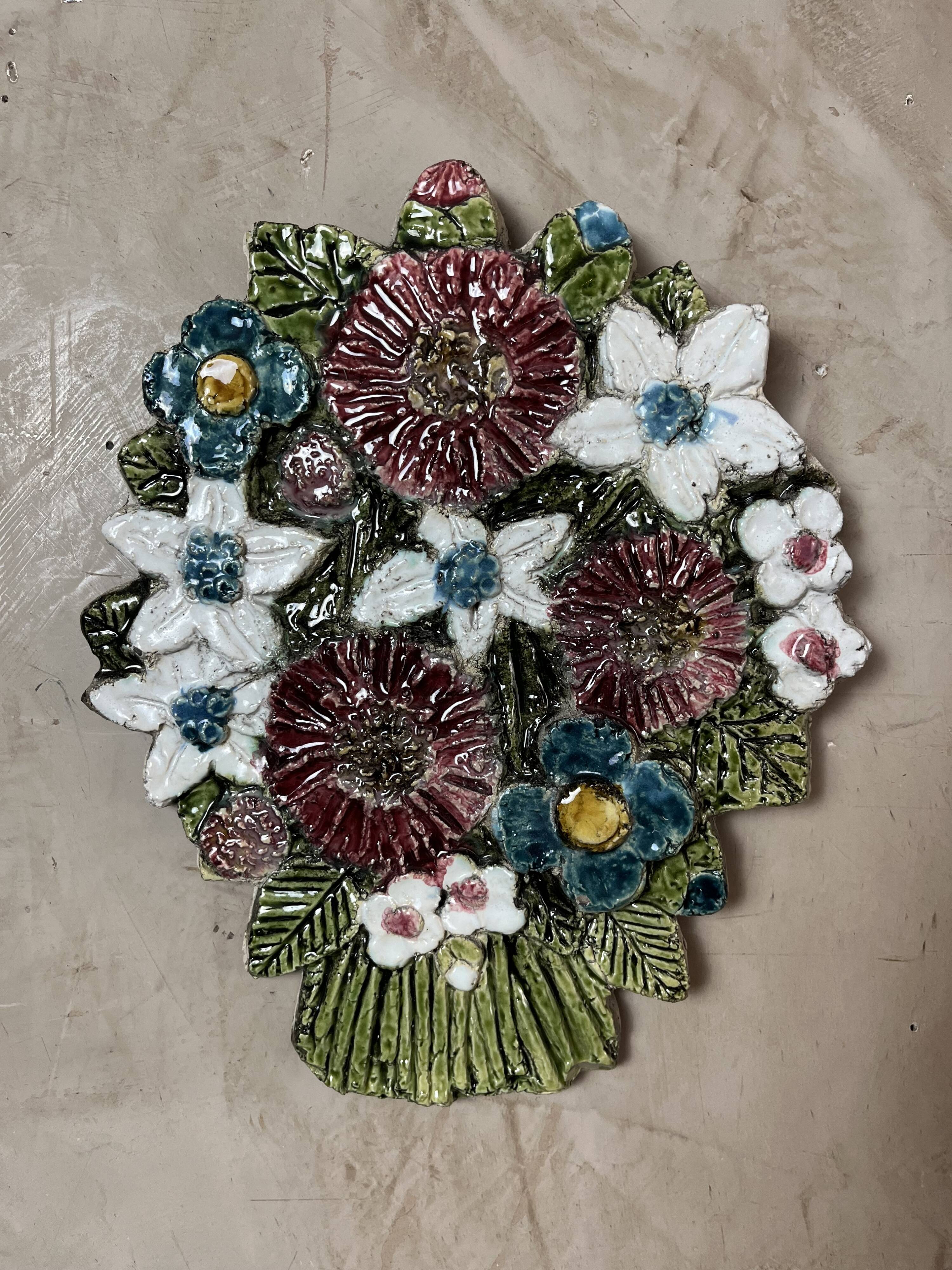 Ceramic wall decoration