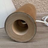 Lampe de table ikea design de Suède en bois massif clair avec abat-jour