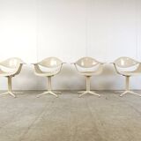 Space Age Daf Chairs by George Nelson for Herman Miller, Set of 4