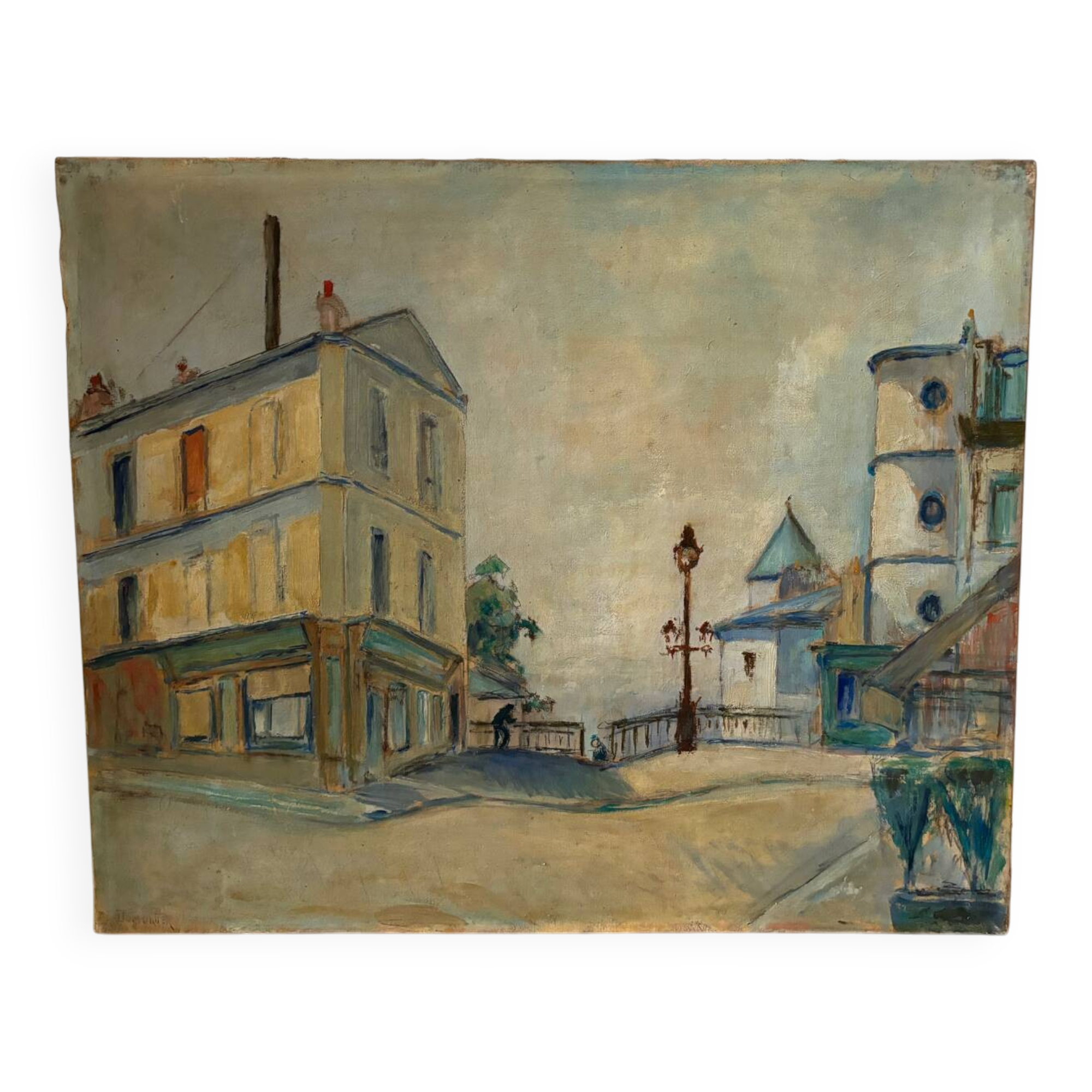 View of Montmartre from the 20th century