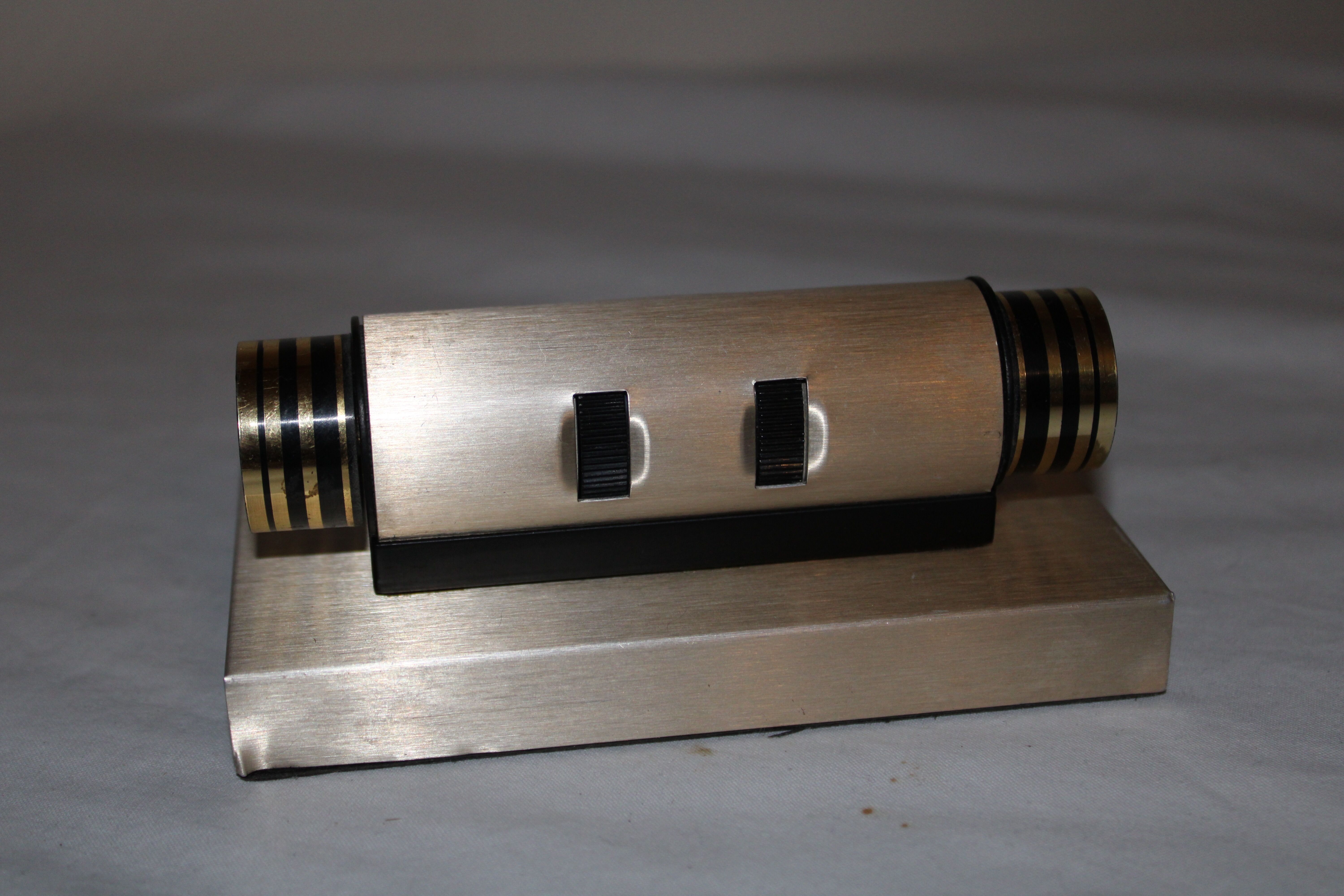 Perpetual vintage metal calendar