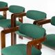 Lot de 8 chaises Pamplona par Augusto Savini pour Pozzi, Italie, années 1960