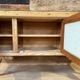 Small vintage wooden kitchen buffet from the 1960s.