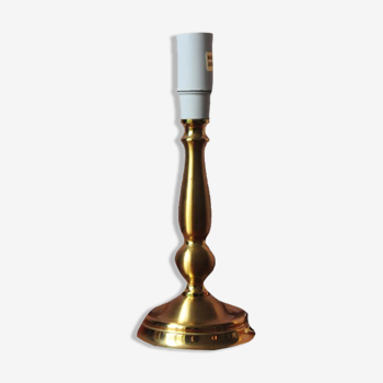 Lampe de table dorée Hollywood Regency par Danalux