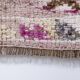 Tapis noué à la main turc vintage 83x287 cm