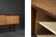 Classic vintage mid-century mahogany buffet with drawers, Danish Scandinavian style, 1970s.