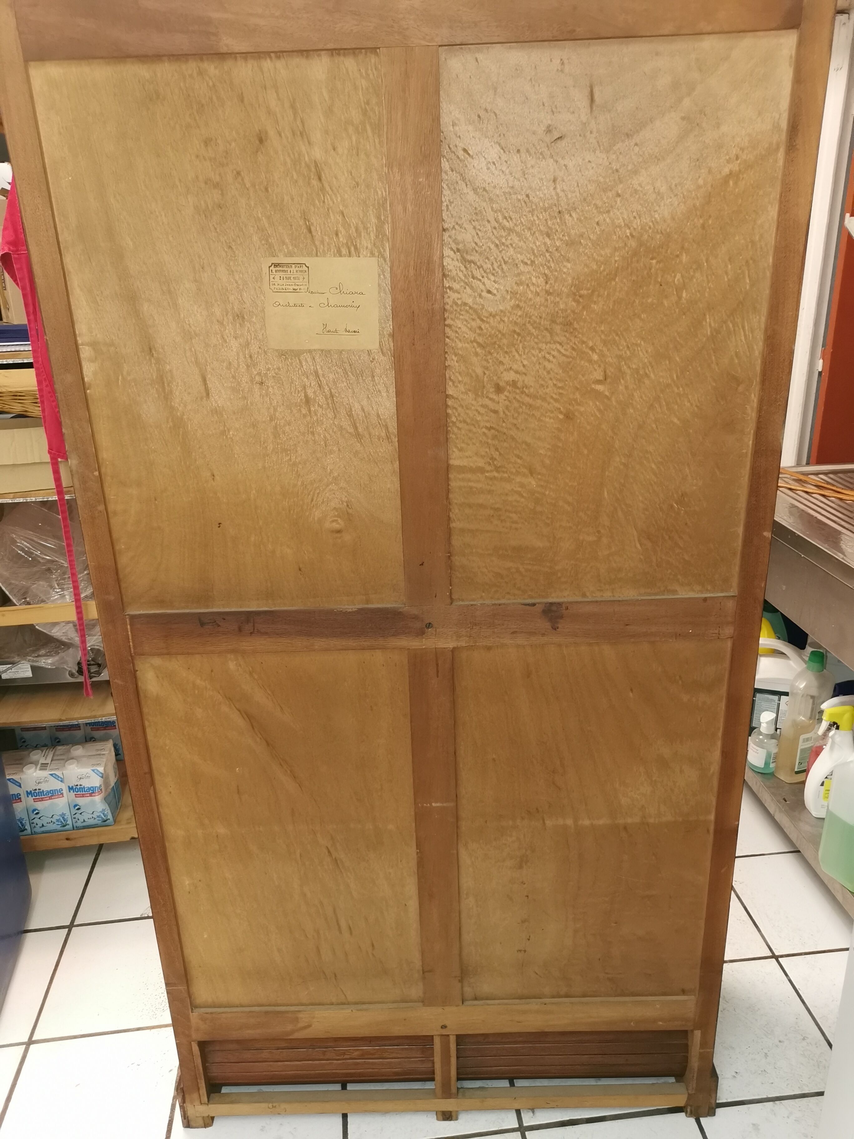 Furniture double curtain binder