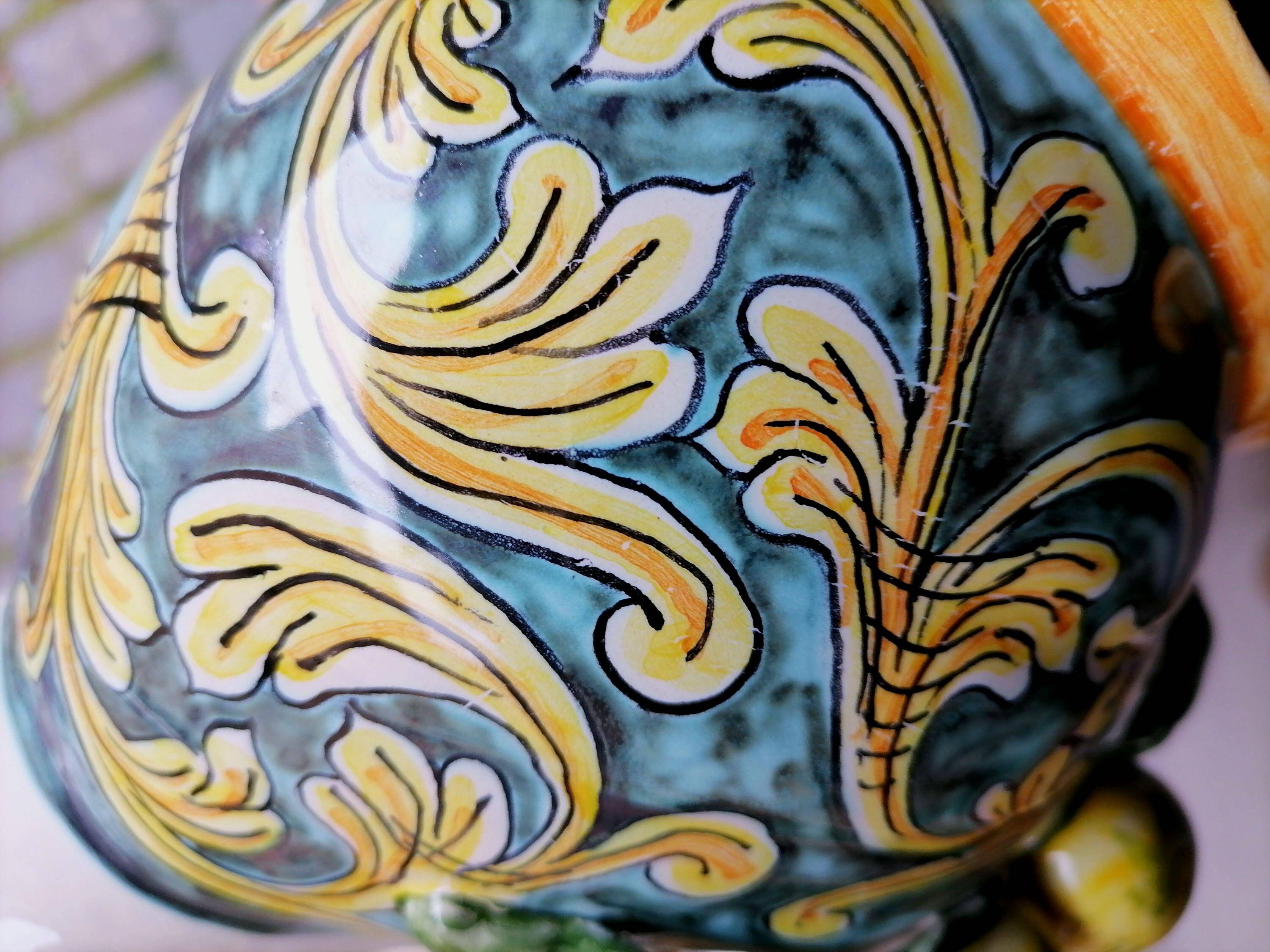 Test of Sicilian Moor in ceramic