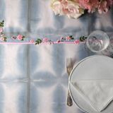 Hand embroidered tablecloth