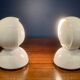 Pair of Eclisse Lamps by Vico Magistretti for Artemide, 1970