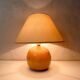 IMT Italy Vintage Design Turned Wood Lamp