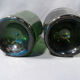 Lot of 2 old bottle of benedictine liqueur in blown glass