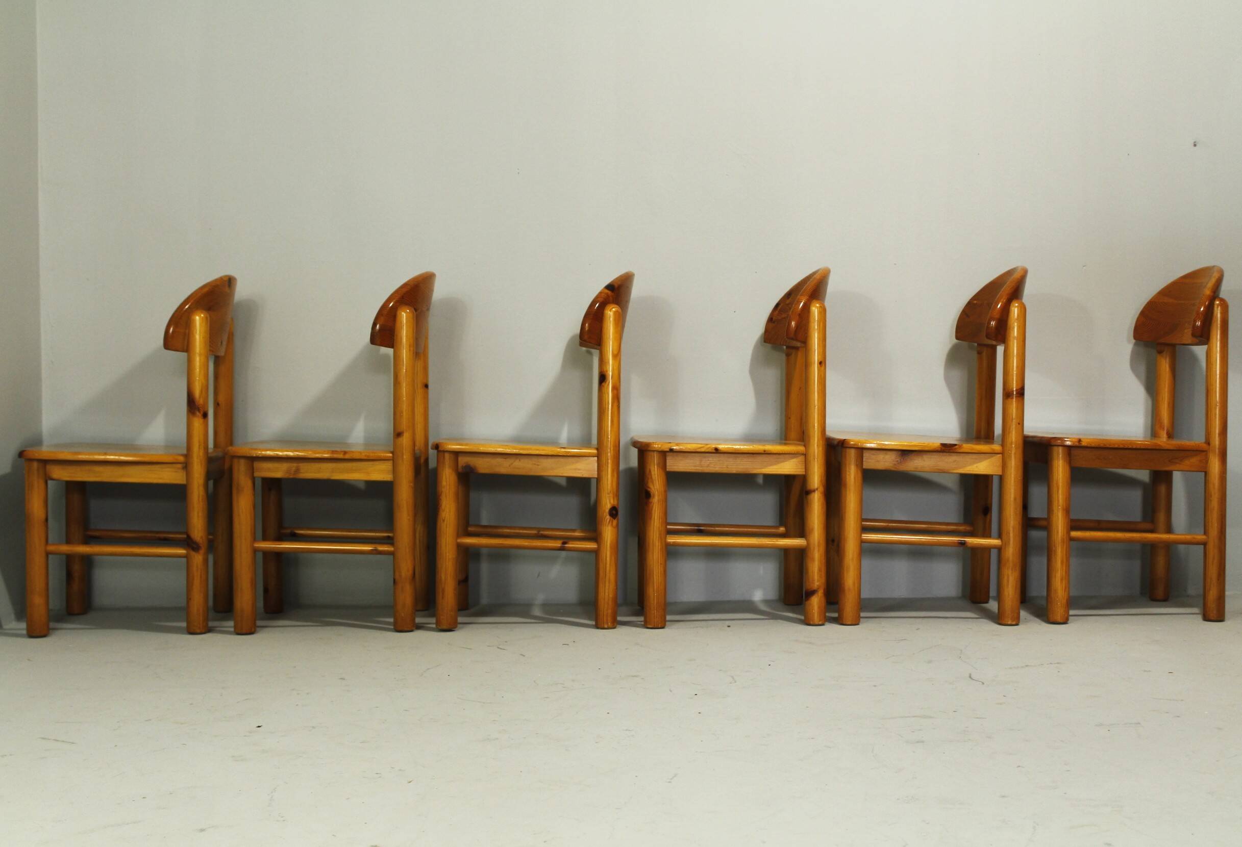 Chairs attributed to Rainer Daumiller, 1970s, Set of 6