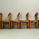 Chairs attributed to Rainer Daumiller, 1970s, Set of 6